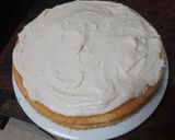 Foto del paso 6 de la receta: Tarta de mousse de gofio y membrillo