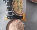 A picture of step 1 of Proso Millet Bisibelle.