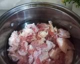 Foto langkah ke 1 dari resep Sayur Jantung Pisang Tetelan Sapi.