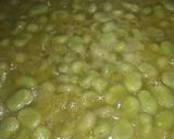 Foto del paso 2 de la receta Habas con jamón y huevo