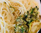 Foto del paso 4 de la receta: Espagueti al falso pesto 🥒🍜🧀