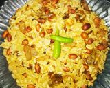 पोहा पीनट्स नमकिन (Poha Peanuts namkeen recipe in hindi) रेसिपी चरण 3 फोटो