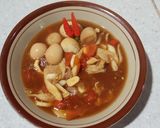 Foto langkah ke 6 dari resep Oseng jamur tiram puyuh pedas manis.