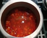 A picture of step 2 of Beatroot and carrot soup.