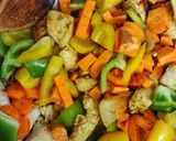 A picture of step 2 of Maafe ~ West African Peanut Stew.