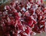 Foto del paso 3 de la receta Revuelto grande de patatas y jamón serrano