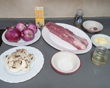 Foto del paso 1 de la receta: Solomillo en salsa de setas