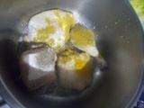بطاطا بالجلبانة (بالبازيلا) والقرنون