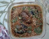 A picture of step 5 of Sesame /peanut.