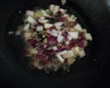 A picture of step 2 of My special Fried rice.