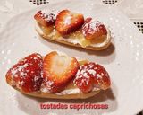 Foto del paso 5 de la receta: Tostadas caprichosas 🍓🍓😋