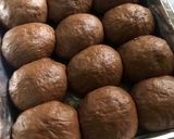 Foto langkah ke 8 dari resep #80 Chocolate Hot Cross Bun - Poolish Method.