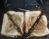 A picture of step 4 of Soya Sprout sandwich.