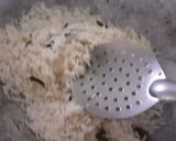 A picture of step 5 of Kanika (the sweet rice/pulao from the state of orissa).