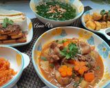 Hình bước làm 6 của món Cơm nhà với các món từ pate