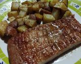 Foto del paso 4 de la receta: Matambrito de cerdo con papas y batatas al limón en horno eléctrico