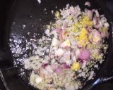 A picture of step 2 of Shredded beef sauce.