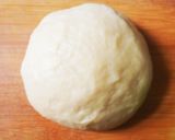 A picture of step 1 of Albanian Kurabie.