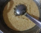 A picture of step 1 of Suji ka halwa.