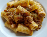 Foto del paso 8 de la receta: Rigatoni con pies de cerdo y gambas