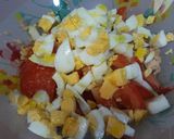 Foto del paso 2 de la receta Ensalada de pasta (lazos)🍝
