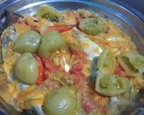 Foto langkah ke 5 dari resep Kukus Ikan Kembung Tomat.