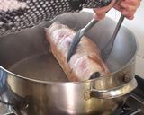 Foto del paso 7 de la receta Lomo relleno de jamón y setas