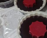 Foto langkah ke 2 dari resep Puding Coklat saus vanilla.