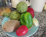 Foto del paso 1 de la receta: Patatas guisadas, con restos de nevera