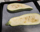 Foto del paso 1 de la receta: Súper calabacín relleno al horno 🥒