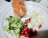 Foto langkah ke 3 dari resep Misoa kuah capcay.