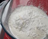 A picture of step 2 of Eggless Coconut Flan (Low Sugar).