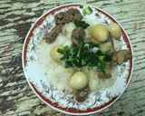 Hình bước làm 5 của món Pate gan heo ăn cùng xôi