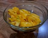 Foto langkah ke 1 dari resep Juice Nanas Pisang.