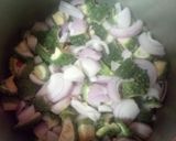 A picture of step 1 of Bitter gourd ki sabji.