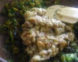 A picture of step 5 of Hariyali Green Brinjal Bhartha.