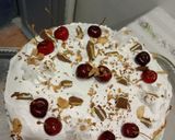 صورة لخطوة 1 من وصفة كيكة شوكولاته بالكرز🍰🍰🍰🍫🍫🍒🍒🍒🍒