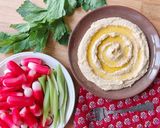 Hình bước làm 5 của món 🌱 Hummus - Sốt Đậu Gà Trung Đông Truyền Thống (Vegan)