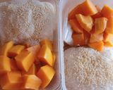 Foto langkah ke 3 dari resep Mango Sticky rice.