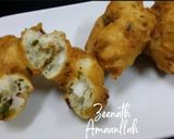 A picture of step 5 of Mysore Bonda Medu Vadas (In Medu Vada Style).