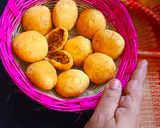 A picture of step 10 of Sattu ki Kachori.