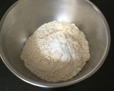 A picture of step 1 of Eggless Peanut Butter Cookies.