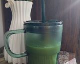A picture of step 3 of Amla Coriander juice.