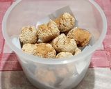 Foto langkah ke 5 dari resep Onde-Onde Ketawa.