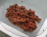Une image de l'étape 12 de Bœuf épicé au gingembre, ail et tomates.