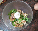 Foto del paso 1 de la receta: Buñuelos de garbanzos, verdura y nueces