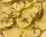 A picture of step 5 of Potato and Rosemary Focaccia.