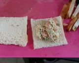 A picture of step 3 of Veg colslow sandwich.