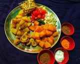 কুমড়োর ছক্কা (kumror chokka recipe in Bengali) রেসিপি ধাপ - 1 ছবি