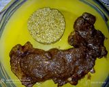 Foto del paso 6 de la receta: Fricandó de pollo con setas portobello y timbal de arroz